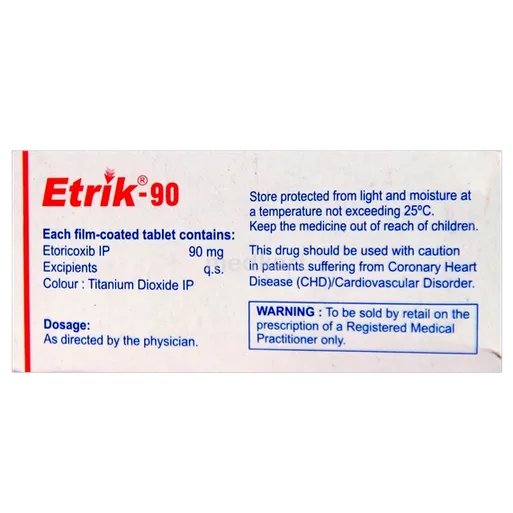 etrik 90mg tablet 10's